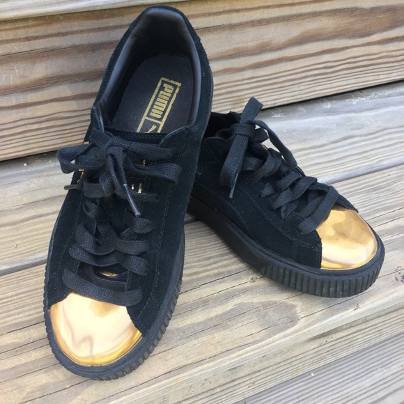 puma fenty gold toe